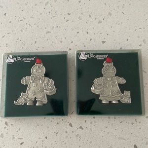 Longaberger Pewter Ornaments